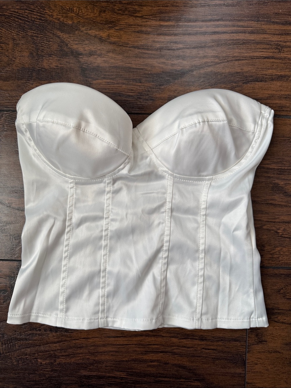 Fashion Nova Satin Corset Top